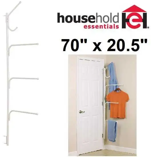 Behind the door towel rack