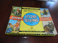 Vintage 1960s Somerville Jigsaw Puzzle, The Story Telling Set fo