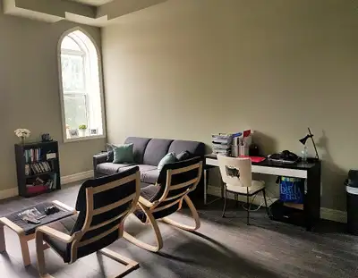 Discover a one-of-a-kind beautiful extra high ceiling spacious one-bedroom independent apartment uni...