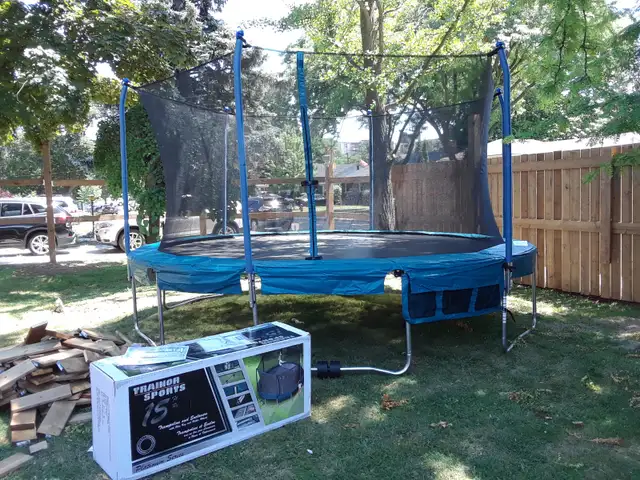 Trampoline Installation, Relocation, Mat & Net Replacement65669421176195127