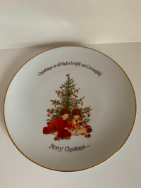 10 inch Christmas plate
