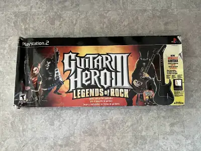 Guitar Hero III: Legends of Rock Guitar & Game Bundle (UNTESTED), View more
