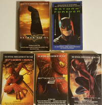 Super Hero Movie based novels