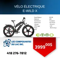 Vélo électrique E-WILD X