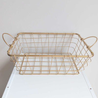 Trendy Golden Basket (Large)