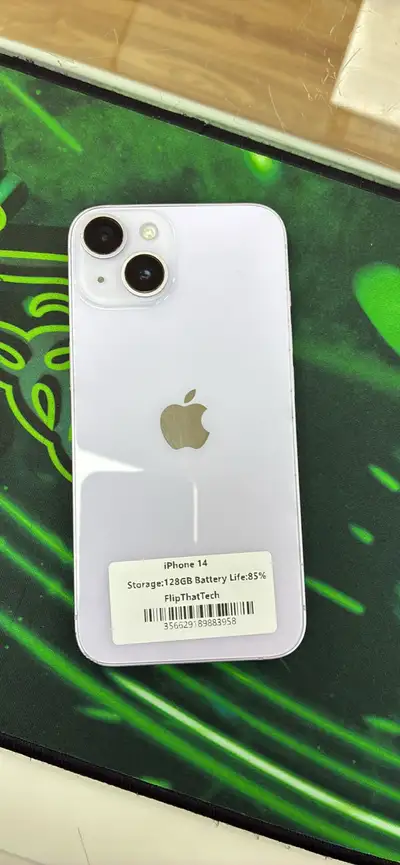 iPhone 14 128GB Lavender , View more
