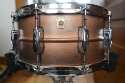Ludwig Copperphonic snare 14x6.5, View more