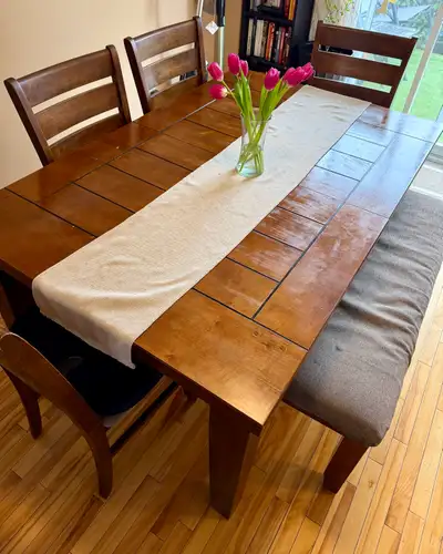 dining table set in great condition , View more