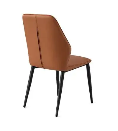 Padded Dining Chair - White or Orange, View more