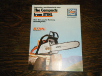 Stihl 021, 023, 025  Chain Saw for home and farm  Sales Brochure