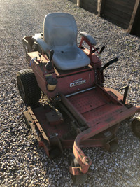 Zero turn lawnmower, 52” 3500.00