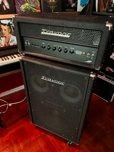 Great Deal - Traynor YBA300 Bass Amp Head With Cabinet Included, View more