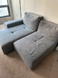 3 piece sectional couch good condition 1 year old 200$