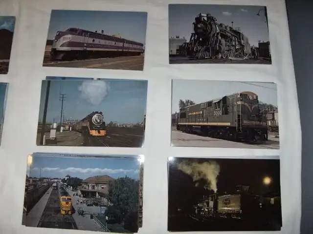 Belle collection de fiches grand format de trains in Arts & Collectibles in Edmundston - Image 3