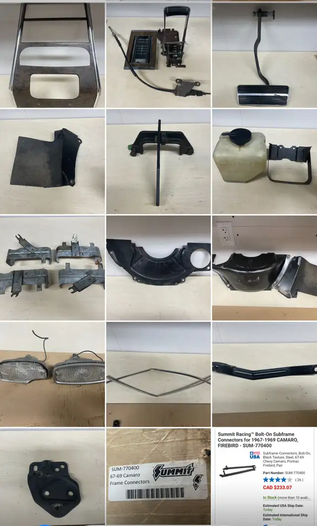 Misc. first gen camaro parts new and old in Engine & Engine Parts in Bridgewater - Image 2