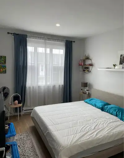 King size bed + mattress , View more