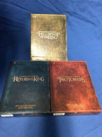 DVD LORD OF THE RINGS FELLOWSHIP OF THE RING SPECIAL EXTENDED