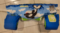 Kids Swim Trainer Floatie - Orca whale image design
