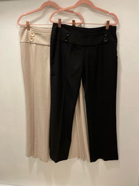 Lot de 2 pantalons d’été style "palazzo"