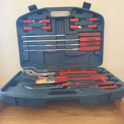 Gourmet Traditions 13 piece barbecue utensils, View more