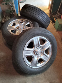 4 tire on toyota RAV4 rims( size:225-65-17)$100.00  call 226-243