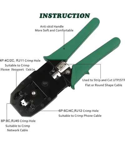 RJ45 Crimping Tool, View more