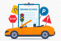 Driving Lesson- Road Test booking - Evaluation support