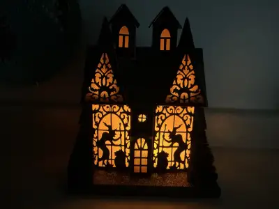 Light Up Sparkle Haunted House, View more