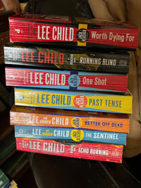Jack Reacher /Lee Childs 7 titles 