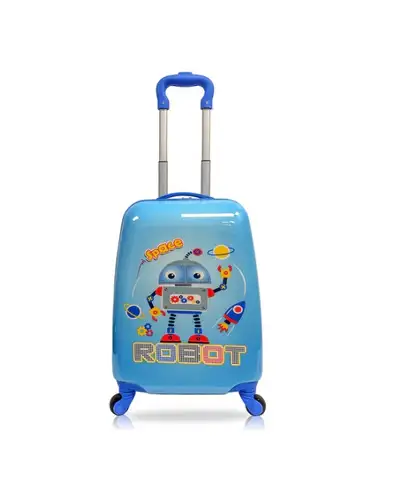 TUCCI Italy SPACE-ROBO 18" Kids Luggage Suitcase, View more