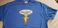The Simpsons Millhouse Van Dork XL T-Shirt Like New simpson bart