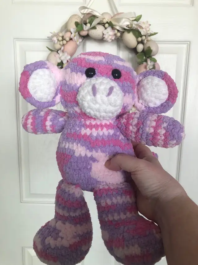 Stuffie - Plump Large Monkey