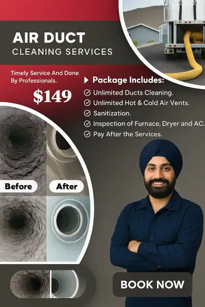 Air Duct Cleaning Calgary Alberta – Full Service Only $149!, View more