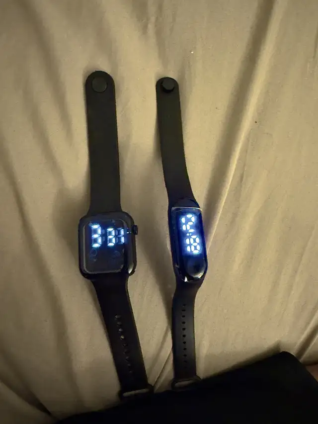 Stylish Digital LED Watches – Set of 2 for Just $10  in General Electronics in Burnaby/New Westminster - Image 2