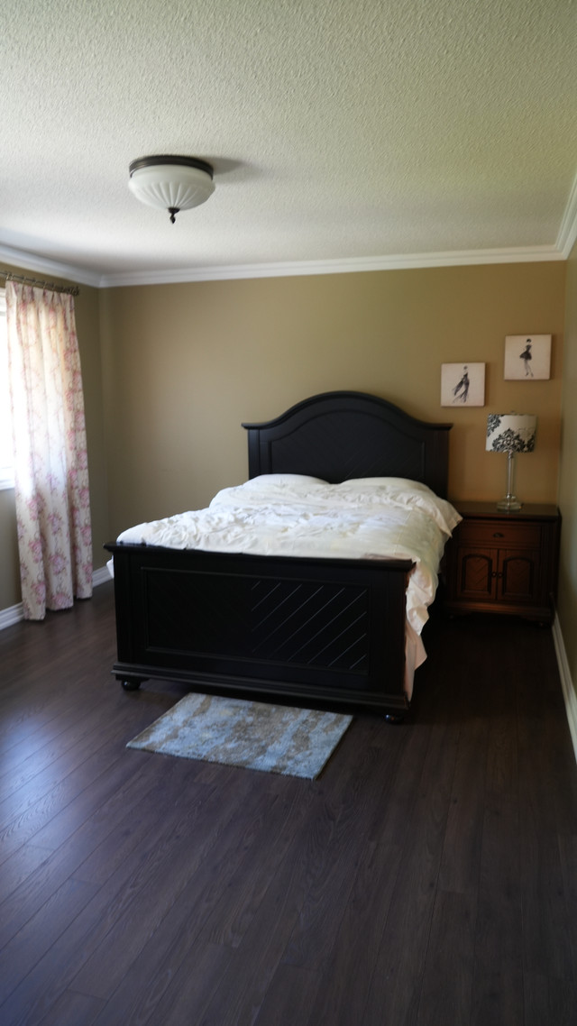 WOODEN BED FRAME *MUSTcGO* in Beds & Mattresses in Markham / York Region