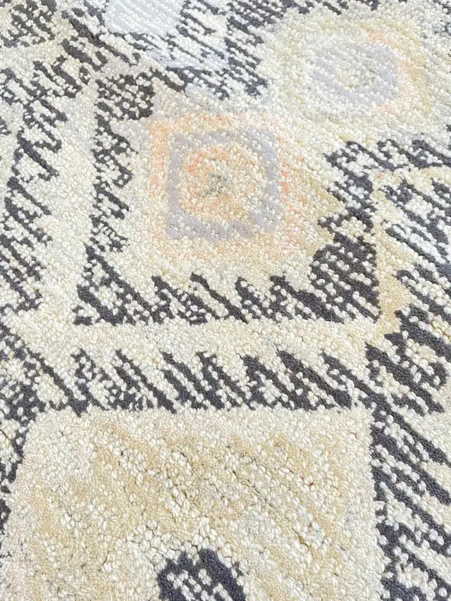 Brand New Gray Pastel Wool Carpet 5'x8' in Rugs, Carpets & Runners in Ottawa - Image 5
