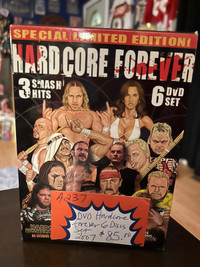 Hardcore Forever 6 Discs DVD Set 2007 Wrestling Booth 276