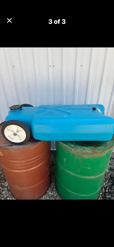 15 gallon portable camper septic tank