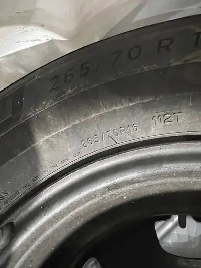 Barely used set of 4 winter tires on OEM rims, still has tons of life left in them see pictures, *st...