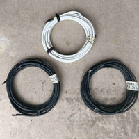 3 pieces- 28ft Aluminum General  Cable #2 (600V) $70 each