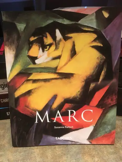Livre dun artiste peintre: Franz Marc. Raconte ça vie et c’est œuvre. Comme neuf Laval-vimont