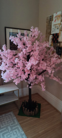 Artificial cherry blossom tree 