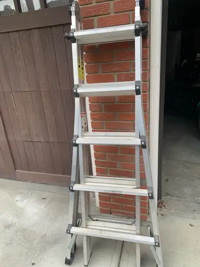 Cosco multi purpose ladder 21 feet Excellent condition