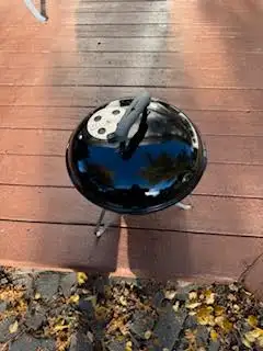 For Sale Weber Portable Charcoal BBQ ,used once , $50 Cash Only Please . Located in Sherwood Park