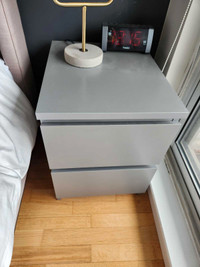 Ikea malm nightstand 