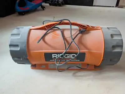 Ridgid job site air filter , View more
