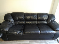Leather sofa, 3 seater