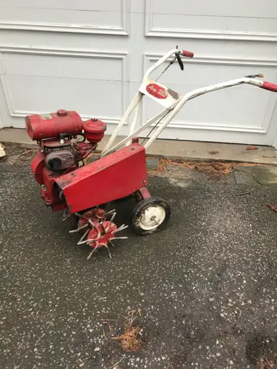 Vintage Merry Tiller 4hp gas rototiller / aerator, View more