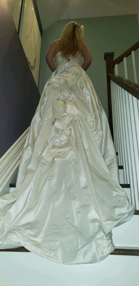 Wedding Gown (Silk) (Demetrios)