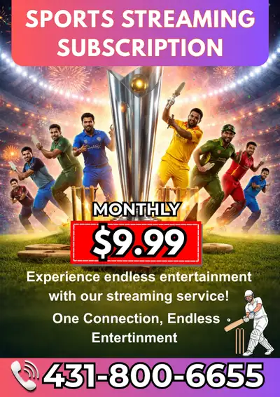 Cricket Fans: T20 World Cup Viewing Service, View more